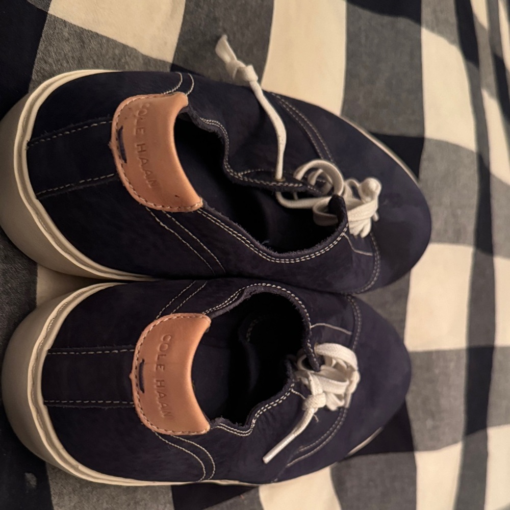 Cole Haan GrandPro Men's Dark Blue Sneakers - Picture 2 of 3
